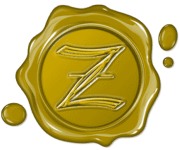 Gold Z Stamp