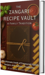 The Zangari Recipe Vault - Book Cover